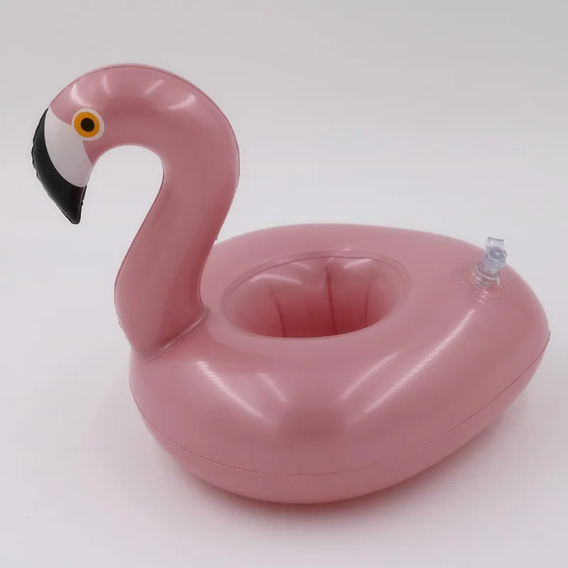Tropikalny Flamingo Pływak Dmuchany Uchwyt Filiżanki Napoju Ogród Basen Hawaje Impreza Hawajska Zabawka Zdarzenie Partia Dostawy
