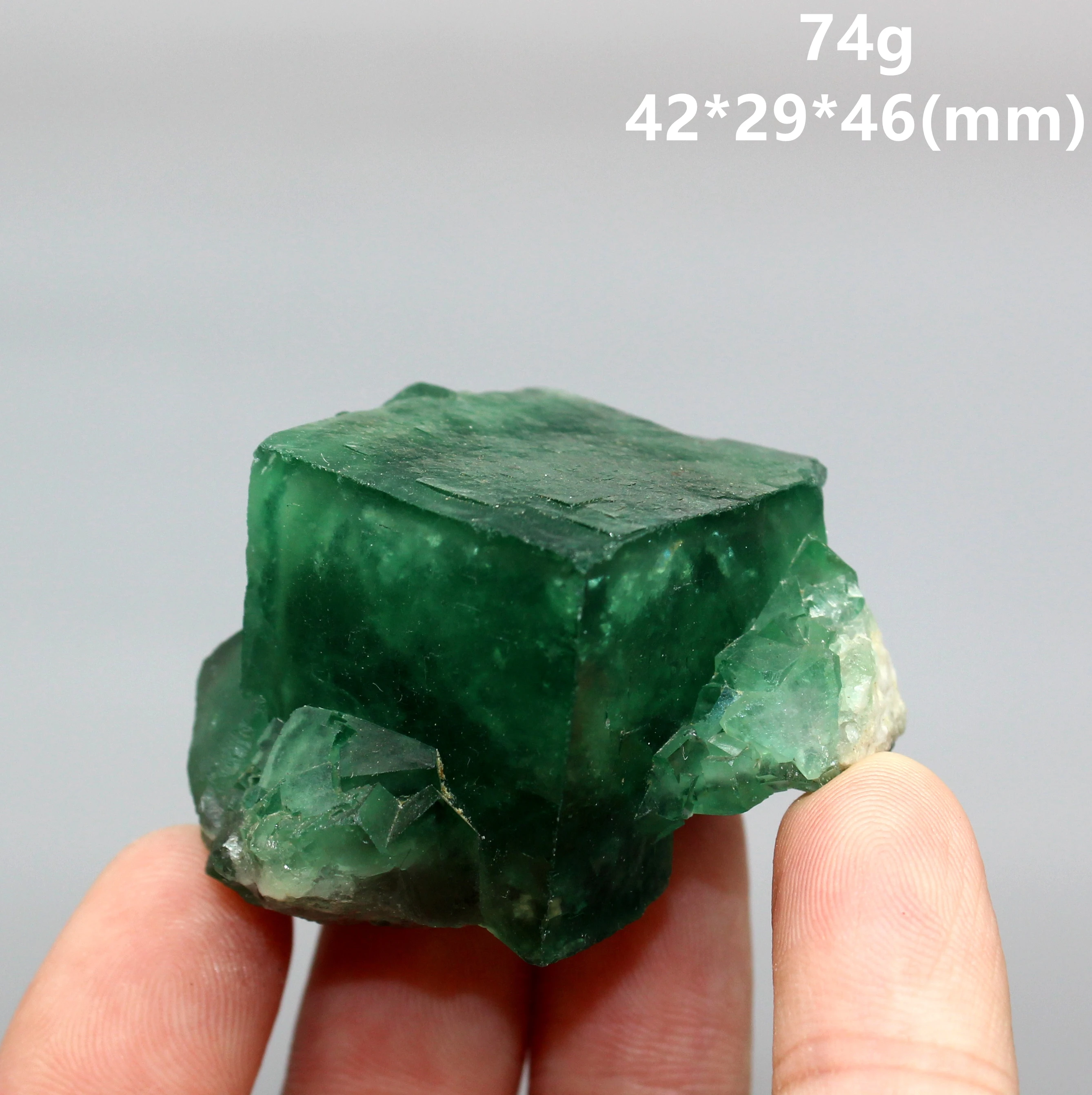 Naturalny zielony fluoryt Minerał próbki klastra Kamieni i kryształów Uzdrawiający kryształ Darmowa wysyłka