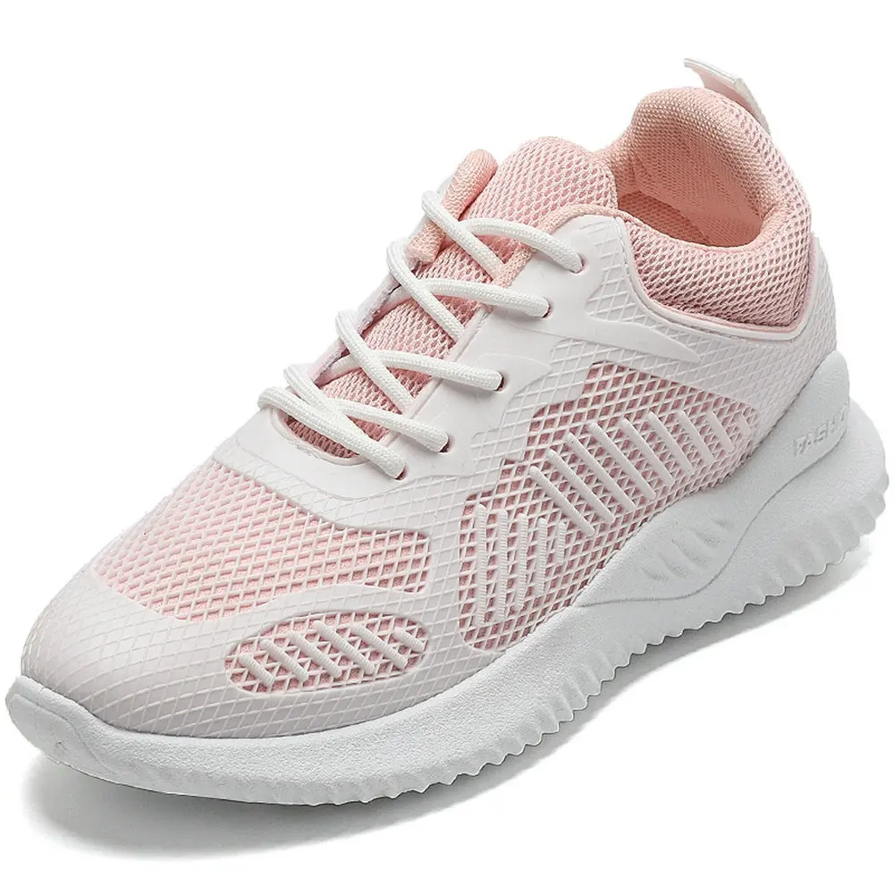 Airavata Women ' s Lace Up Coconut Daddy Shoes Wiosna i lato Zwiększają Codzienne Sporty na świeżym Powietrzu buty Damskie Buty do biegania
