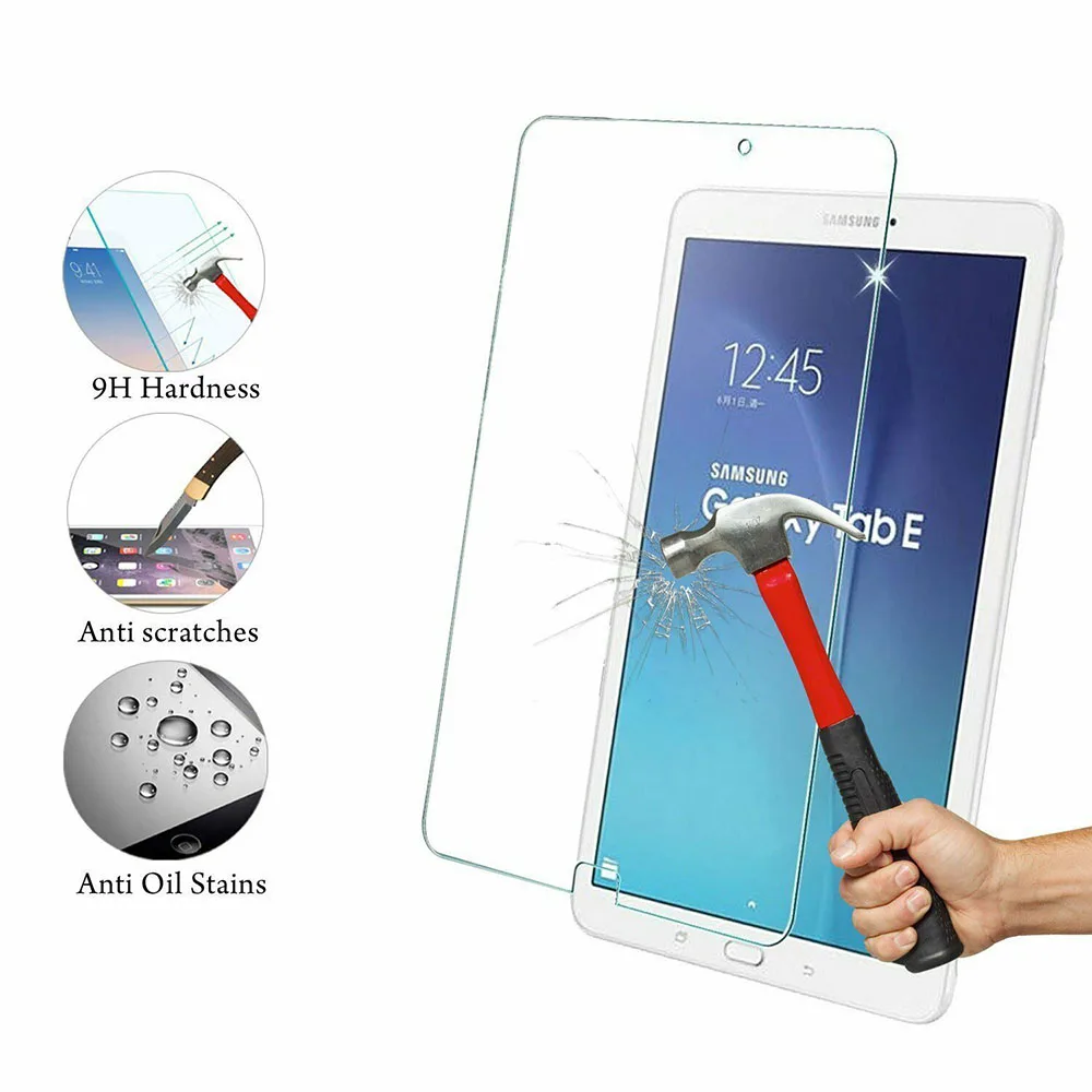 Folia ochronna do Tabletu Samsung Galaxy Tab E 9.6 Inch T560 T561 Scratch Proof Hartowane Szkło Ultra-cienka Folia Ochronna