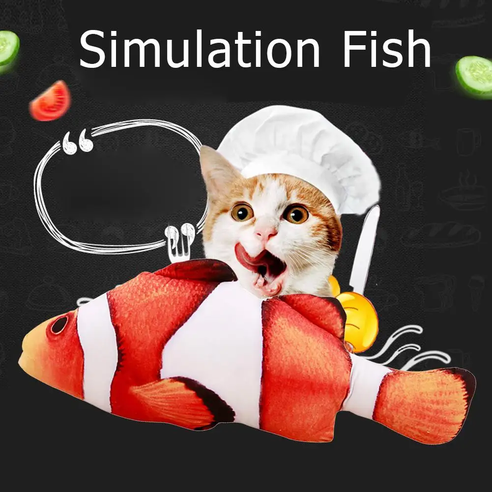 20 cm Realistyczna Pluszowe Symulacja Elektryczna Lalka Ryby Taniec Ruchome Ryby Zabawy Interaktywne Zwierzęta Zabawki USB Ładowanie Prezenty