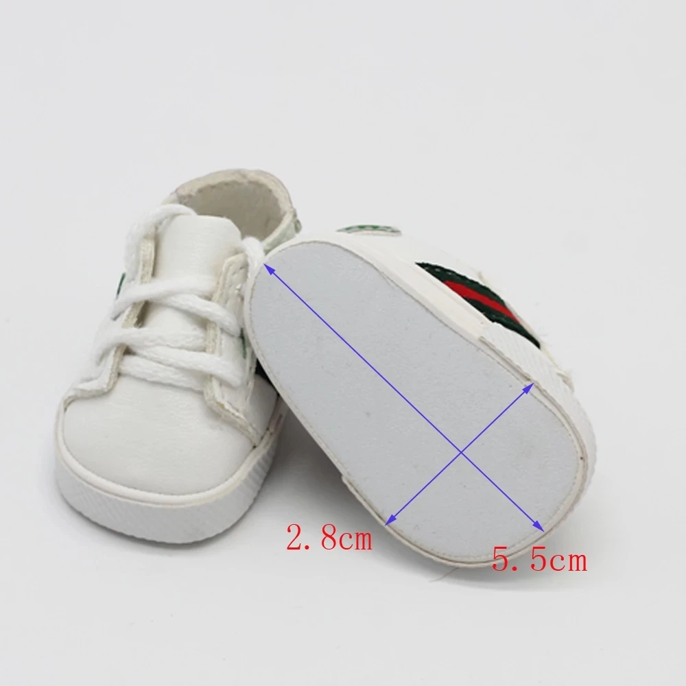 5.5*2.8 cm Mini doll Sports shoes For 14.5 Inch Doll&EXO Polish DIY 1/6 BJD Clothes Accessories,Generation,Girl's Toy