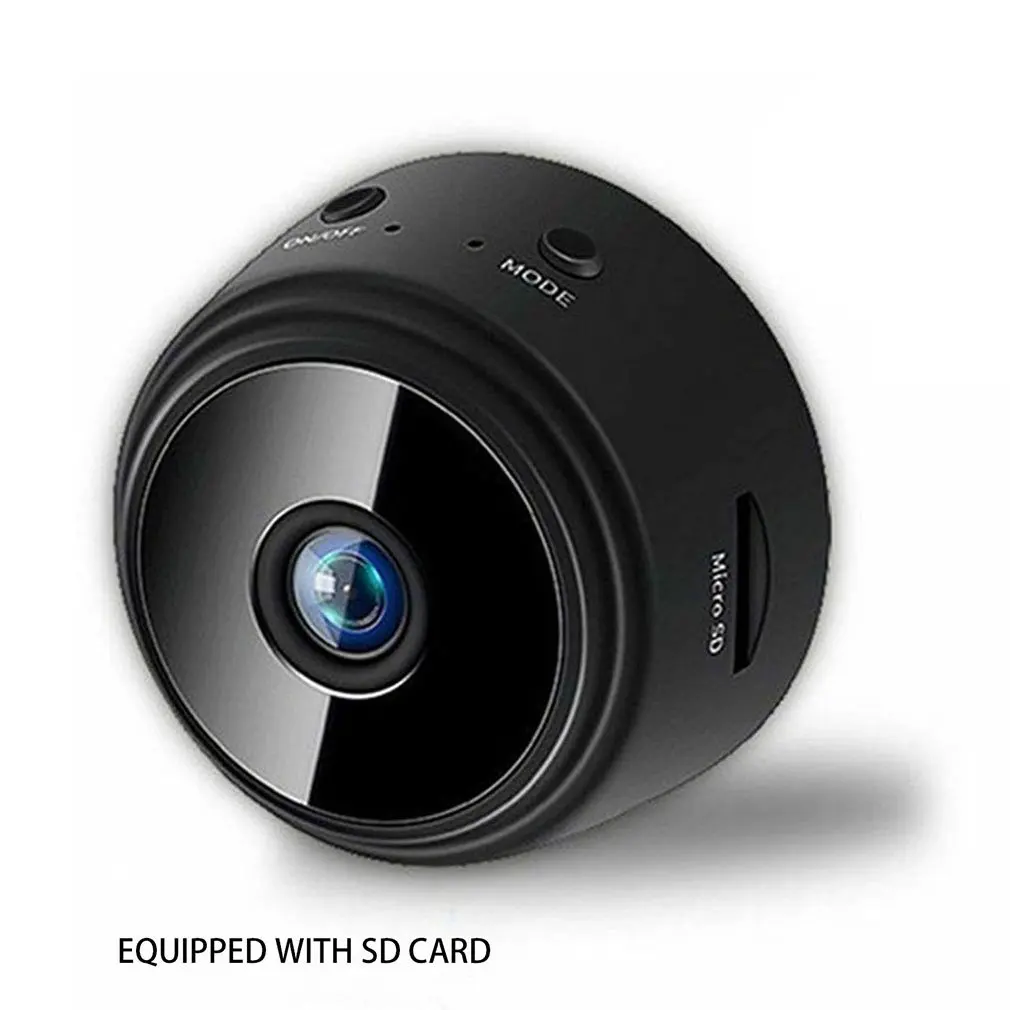 Micro Home Wireless Video CCTV Mini Security Surveillance with Wifi IP Camara Sensor Podczerwieni CMOS 2MP Telefon Alarm Camera