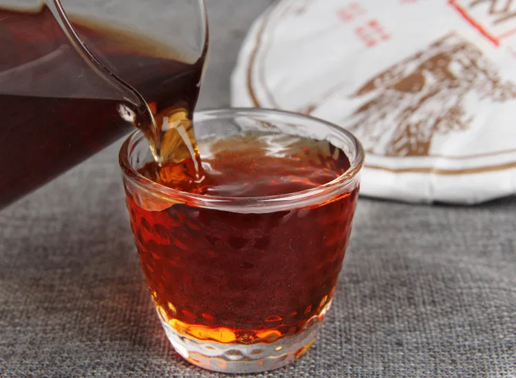 357 G Chiny Yunnan Dojrzałe Herbata Żywica Herbata Pu-Erh Herbata Krem Utrata Masy Ciała