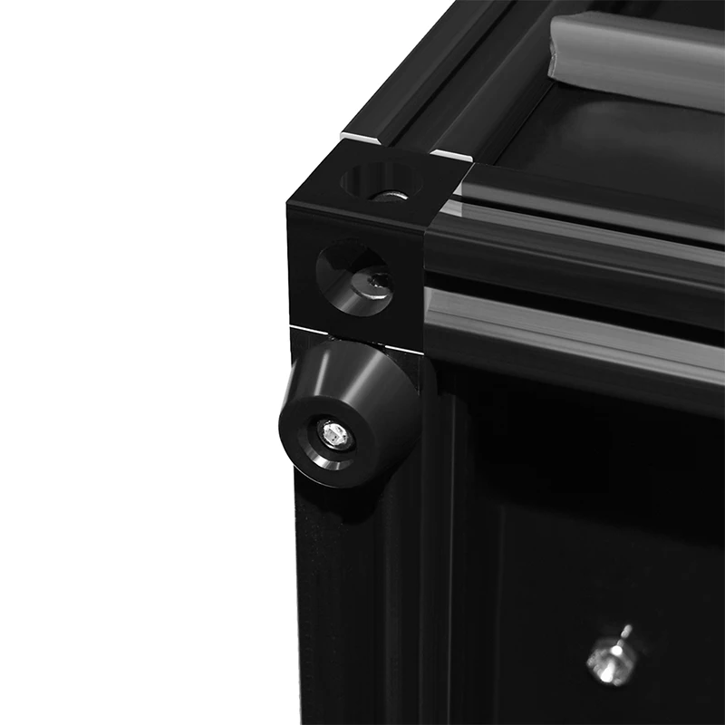4 Zestawy Program Nóżek drukarki 3D dla i3 MK3 Printer Kit z tłumieniem drgań gumowy kartę Mata Stopki Profilu 2020 drukarki 3D