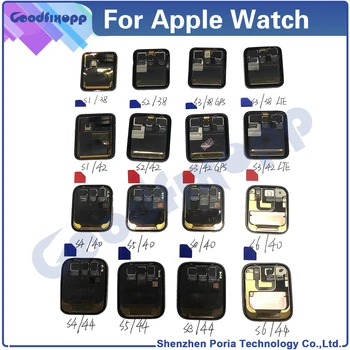 Test AAA Dla Apple Watch Series 1 2 3 4 5 SE 6 38 mm 42 mm 40 mm 44 mm wyświetlacz LCD Sensor Dotykowy Ekran Digitizer Kompletny