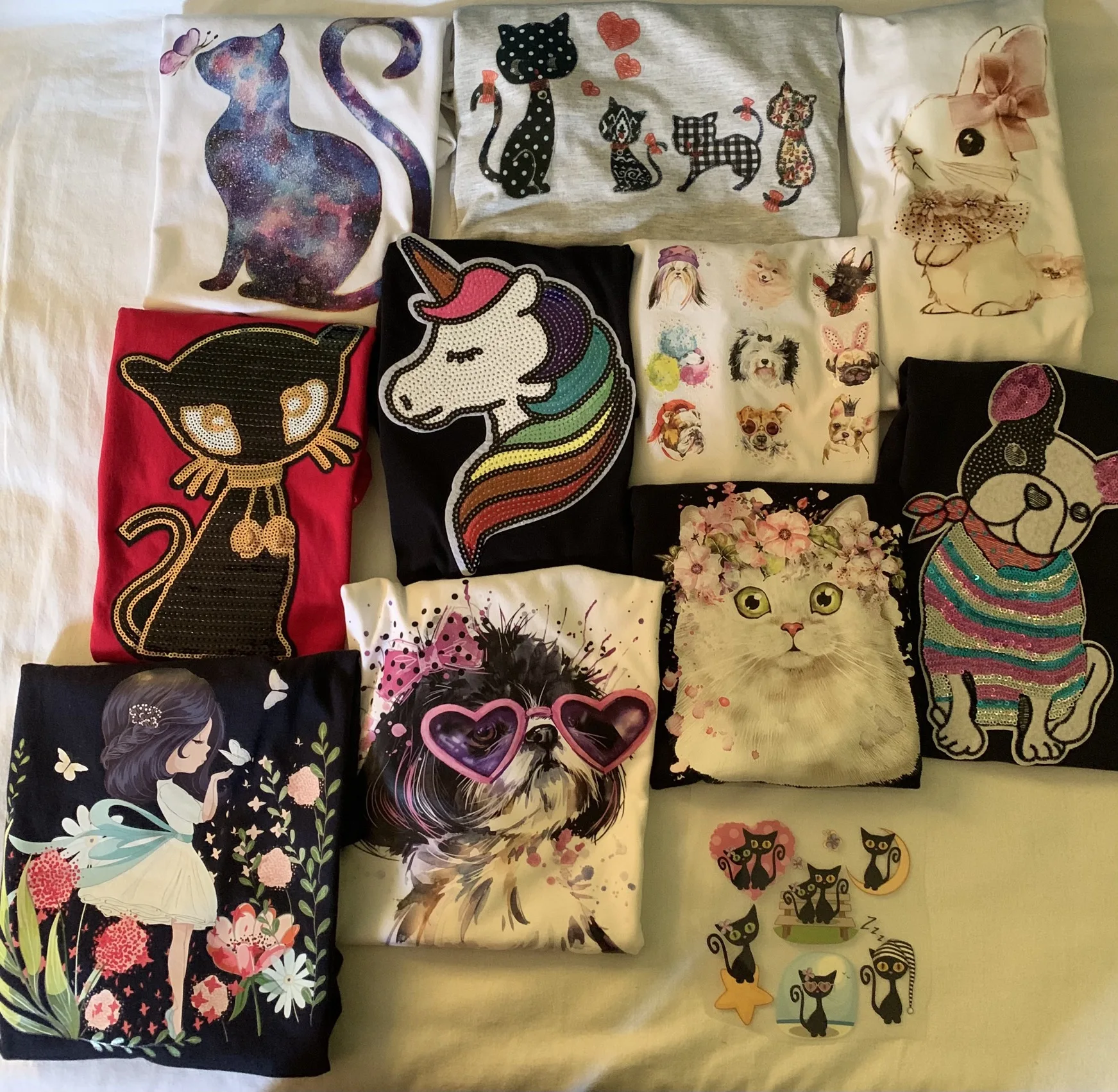 Prajna Fashion Cartoon Applique Iron-On Transfers For Clothing Stickers Anime Thermal Heat Transfer Patches For Clothes T Shirt