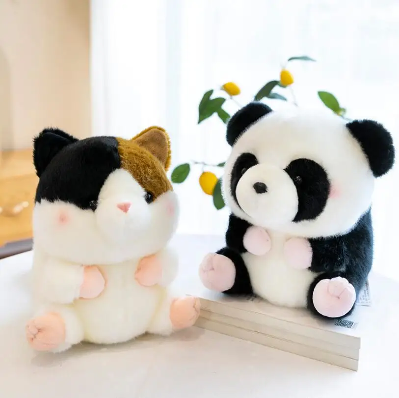 Piłka Kształt Zwierząt Pluszowe panda toyPink Świnia pingwin Pluszowe lalki Żółta Kaczka zabawka dla Dzieci Zabawki Prezent na Urodziny dla Dzieci Prezent