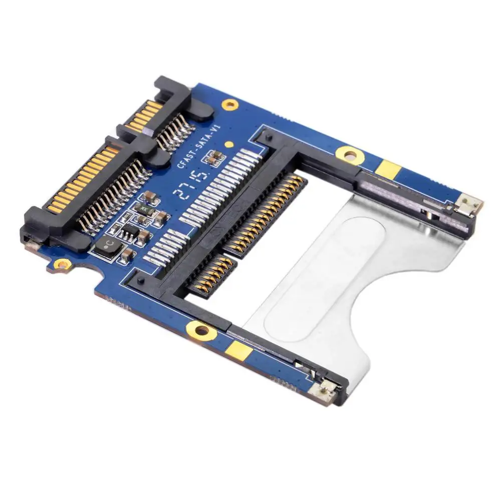 Rom cfast dla SATA 22Pin Card adapter Etui do Dysku twardego SSD HDD rom cfast Card Reader dla urządzeń przenośnych komputerów PC