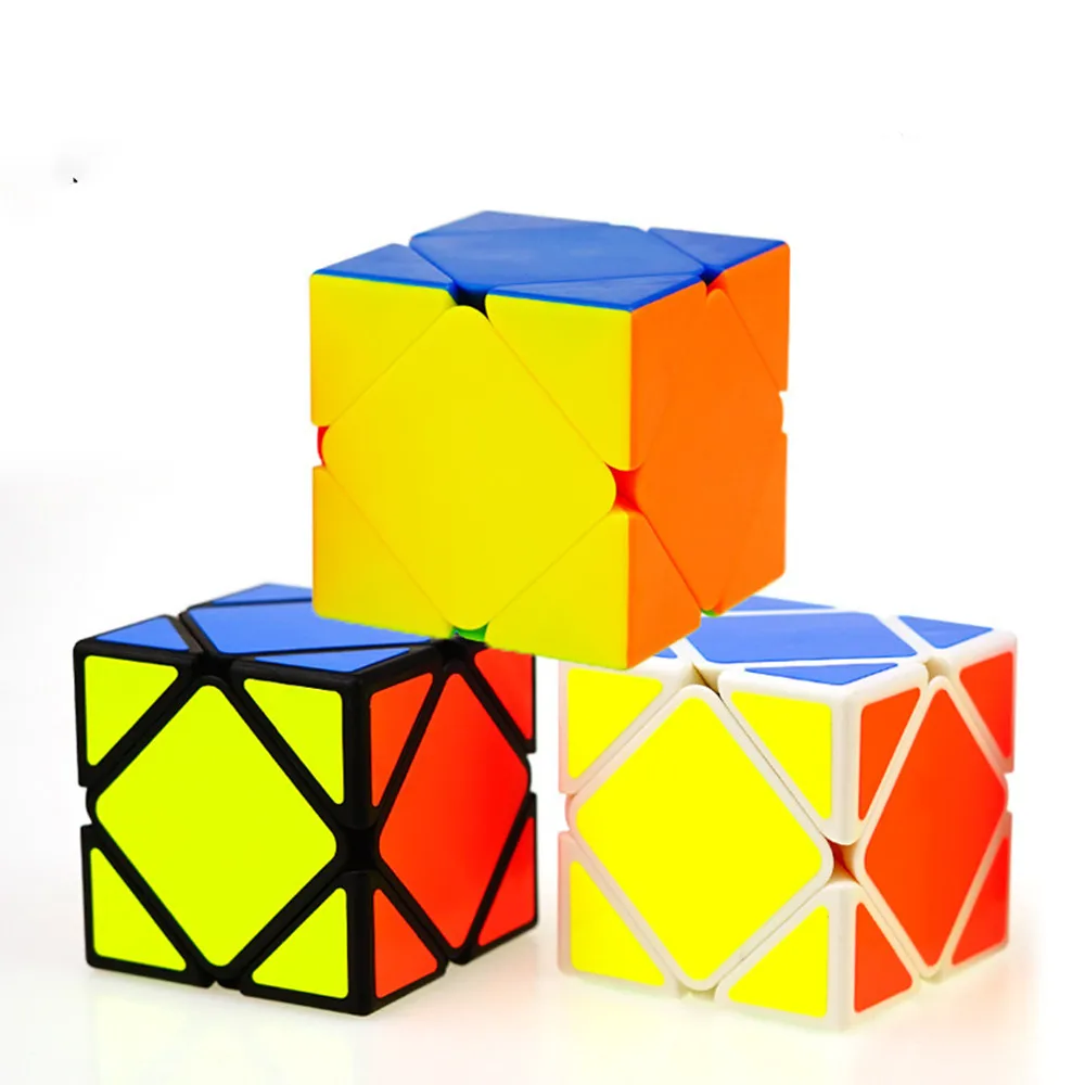 QiYi QiCheng Skew Speed Magic Cube Puzzle Fun Creative Educational Games For Kids Toy Adults Puzzles Antistress Game Cubo Magico