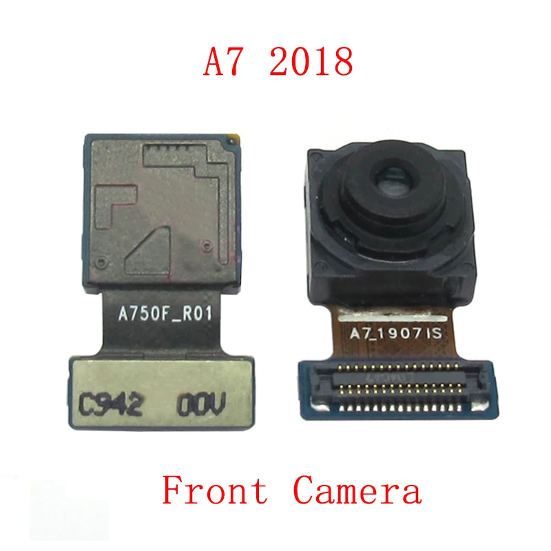 Tylna Oż Przednia Kamera Elastyczny Kabel Do Samsung A7 A9 2018 A920 A10 A105 Głównym Mały Moduł Wymiany Kamery Części Do Naprawy