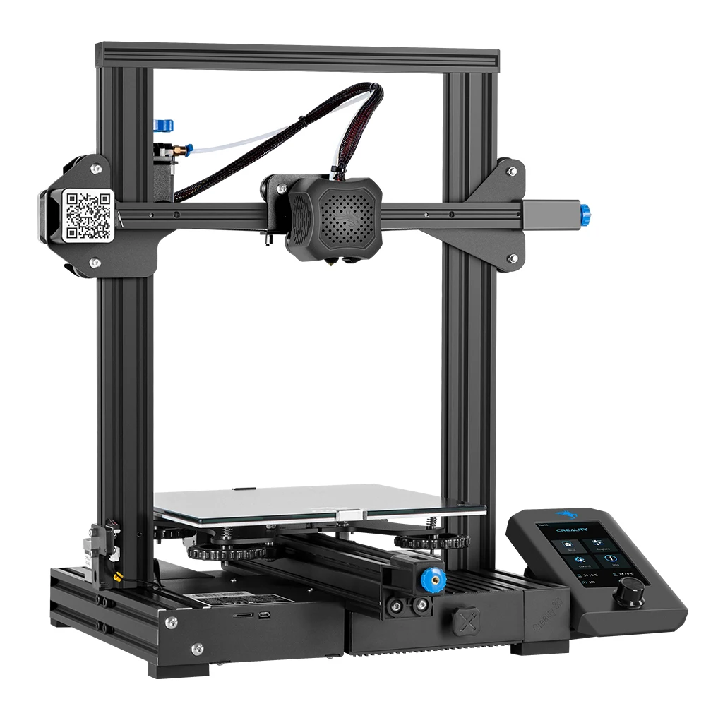 CREALITY 3D Ender-3 V2 druku płyty głównej Z bezszumowe TMC2208 Krokowy sterownikami Nowy 3D Smart Filament Sensor Resume Printing Super Printer.