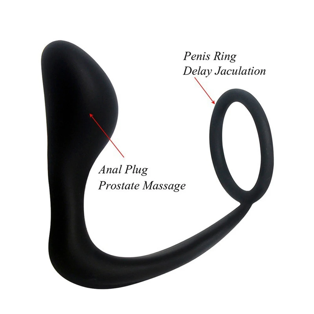 Odbyt Masaż Prostaty Organ Silikonowy Korek Analny Męski Masażer Prostaty Produkty Dla dorosłych Sex Zabawki Dla Mężczyzn Masturbator Męski Homme