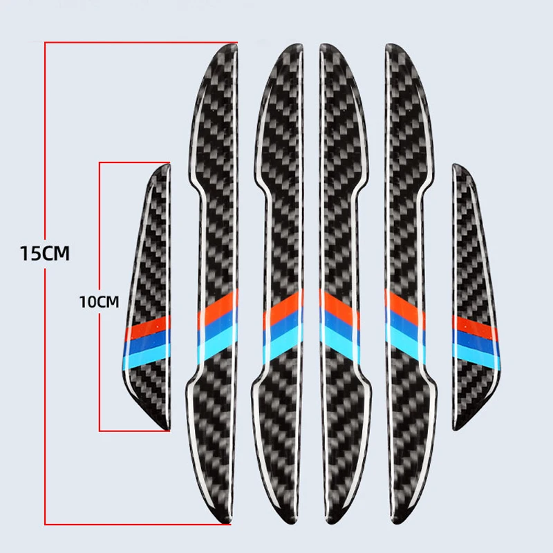 Carbon Fiber Car Door Anti-scratch Sticker Edge Protection Strip Trim Strip For BMW 5 7 series GT Z4 X3 X4 F01 F07 F10, F25 F26 E