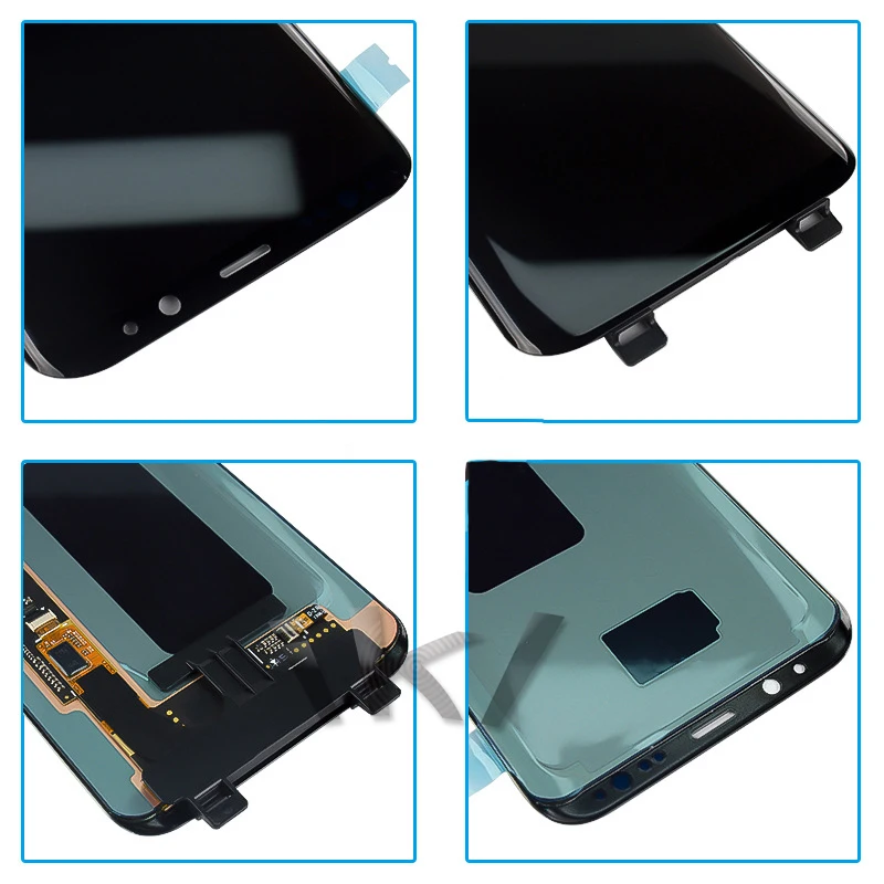 Wysokiej jakości Wyświetlacz LCD S8 Do Samsung Galaxy S8 Touch Screen Digitizer Super Amoled Pantalla Repair G950 Wymiana Ekranu