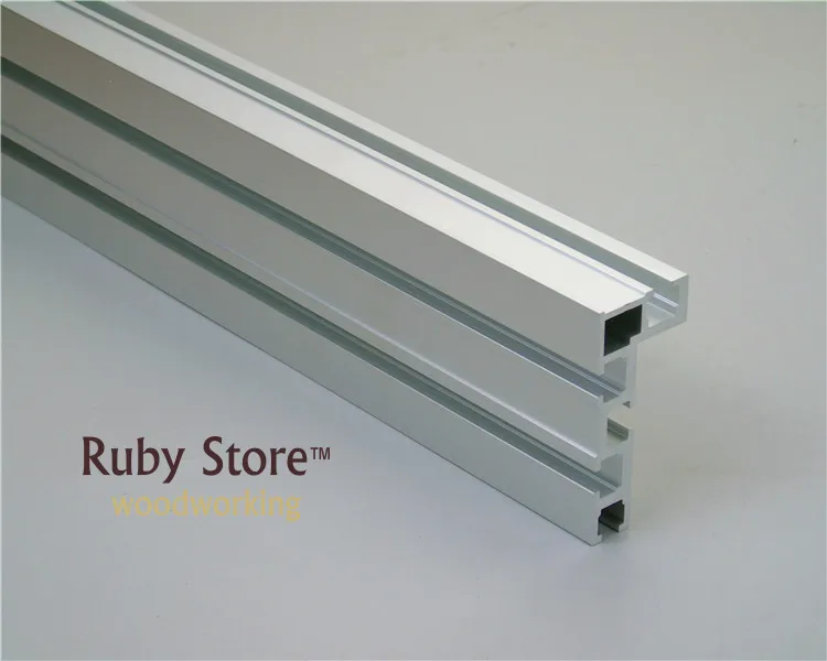 600mm/800mm Aluminium Profile for Fence 75mm height with T-tracks