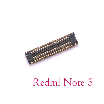 2x wyświetlacz LCD dotyk digitizer ekran flex FPC złącze na płycie głównej dla xiaomi Redmi note 5 note5 pro