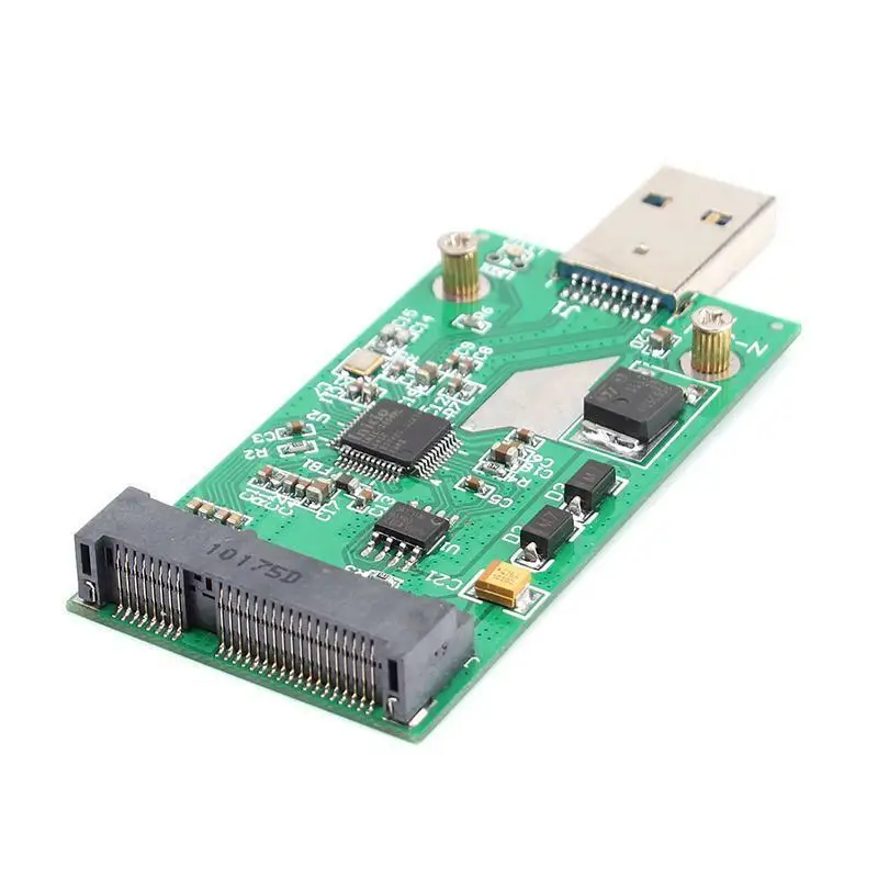 Mini USB 3.0 PCIe msata dysk zewnętrzny PCBA Konwerter Adapter Karty