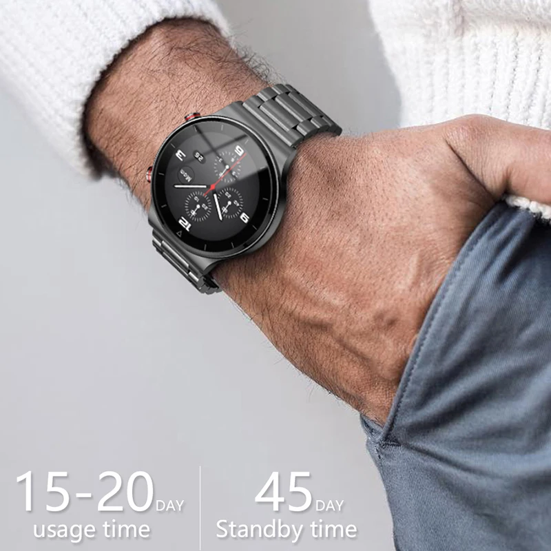 Smart Watch Men 2021 Bluetooth Call Android Smartwatch Blood Pressure Ecg 1G Smart Watch Dla Xiaomi Iphone IOS Huawei GT 2 Pro