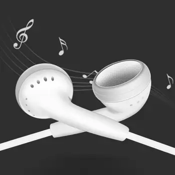 1szt 3,5 Mm Basowy Dźwięk Słuchawki Uniwersalne W uchu 3D Sportowe Słuchawki Z Mikrofonem Dla Huawei Xiaomi Iphone Samsung zestaw Słuchawkowy MP3 Dropship