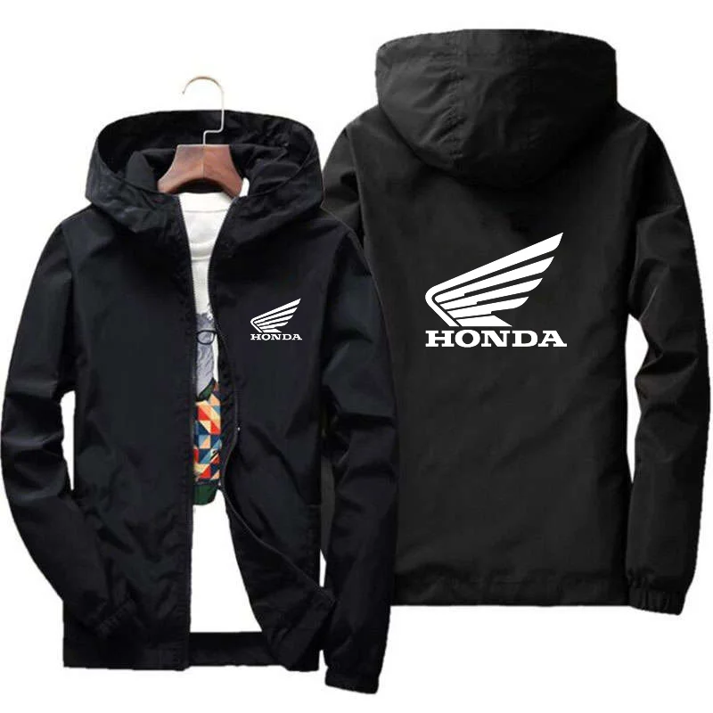 HONDA Wing Car Logo 2021Selling Letnia Nowa, odporna na wpływy Atmosferyczne Kurtka Mężczyźni Kobiety Wodoodporny krem Anty-UV Kurtka Z kieszeniami