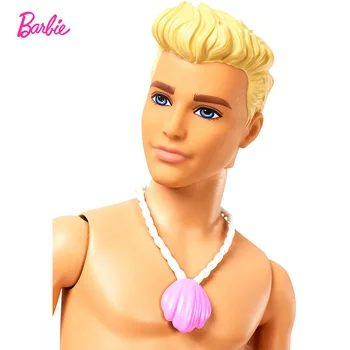 Lalka Barbie Dreamtopia Merman 12 cali Niebieski Rainbow ogonem i blond włosami dla dzieci w wieku od 3 do 7 lat FXT23