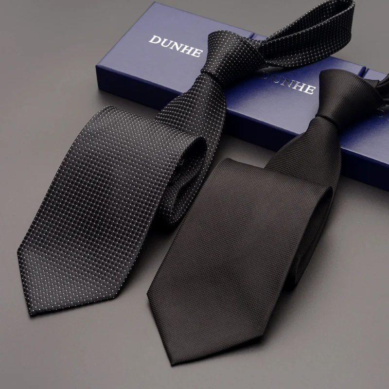 Wysokiej Jakości 2019 Nowa Moda Krawaty Mężczyźni Biznes 9 cm Pomarańczowy w Paski Krawat Jedwabny Ślubne Krawaty dla mężczyzn Projektanci Marki gift skrzynią