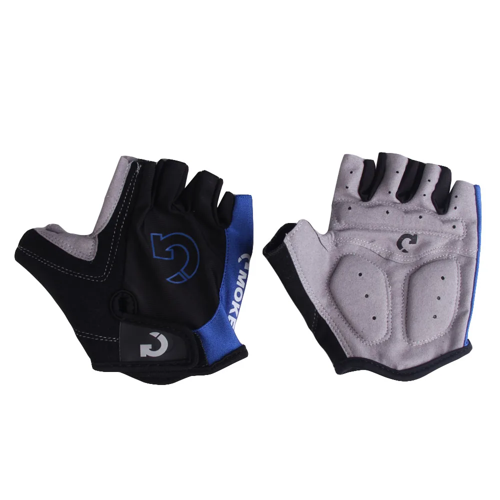 1 Para Полупальцевых rękawic Rowerowych MTB Road Bike Mountain Sports Anti Shock Gloves Anti-Slip Anti-sweat Gel