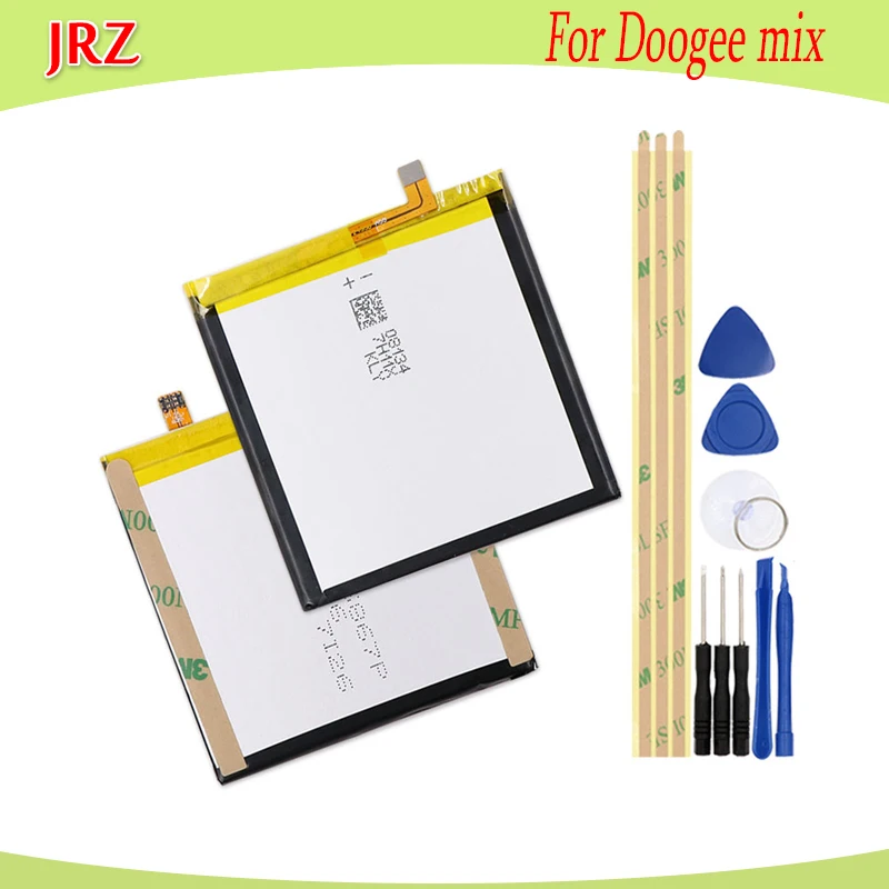 JRZ 3.8 V 3380mAh battery For Doogee mix phone Replacement Batteries Bateria with tools