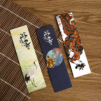 30 szt./kpl. Ładny Kawaii Paper Bookmark Vintage Japanese Style Book Marks for Kids School Student Office Papeterii