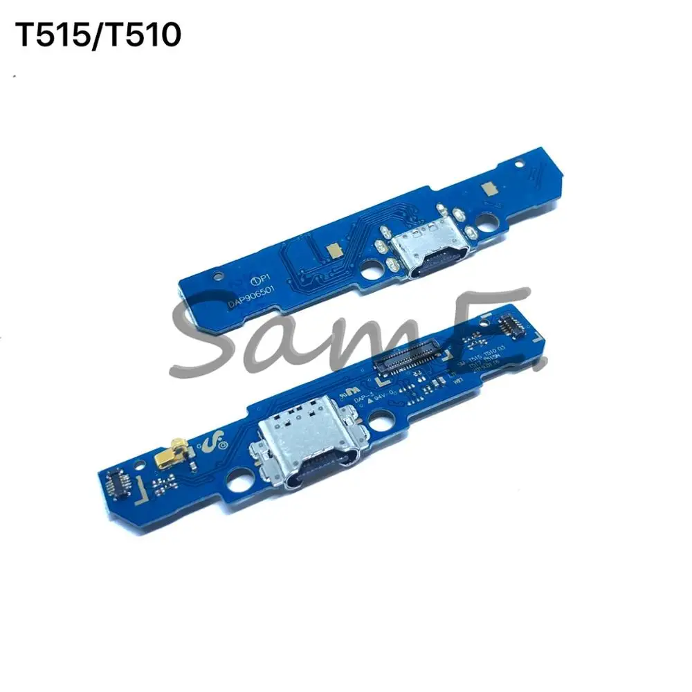 USB Port Ładowania Złącze Karty Elastyczny Kabel Z Mikrofonem Mikrofon Do tabletu Samsung Galaxy Tab A 10.1 inch 2019 SM-T510 T515