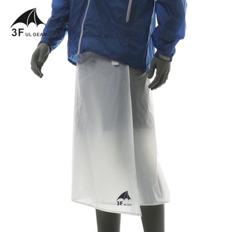 3F UL Gear Silicon-coated Seam-Sealed Wodoodporna Zewnętrzna spódnica z torbą do przenoszenia