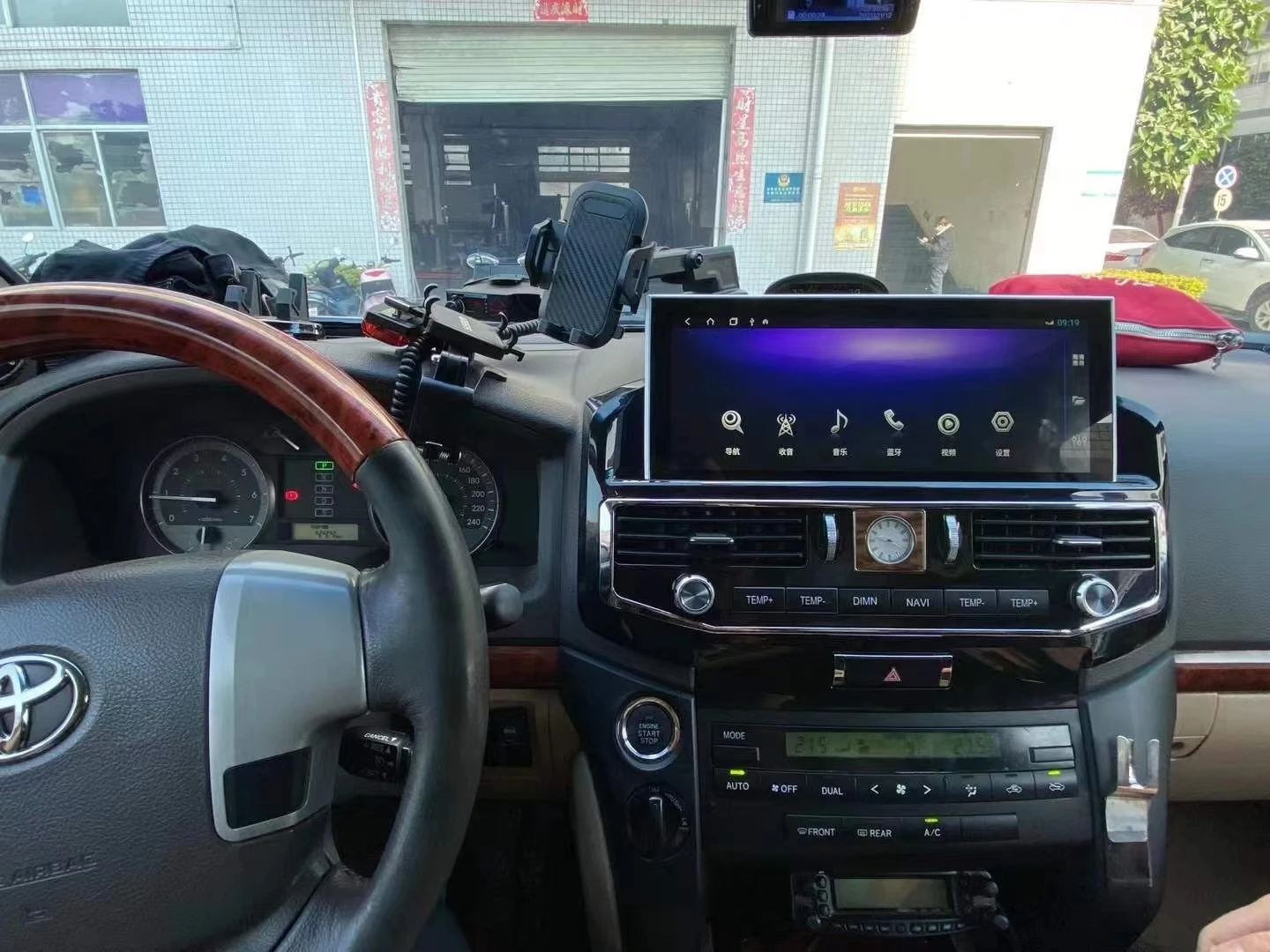 Android 10.0 6+128GB Car GPS Navi Toyota Land Cruiser LC200 VX GX VXS 5700 2008-Odtwarzacz Multimedialny Auto Stereo Head Unit