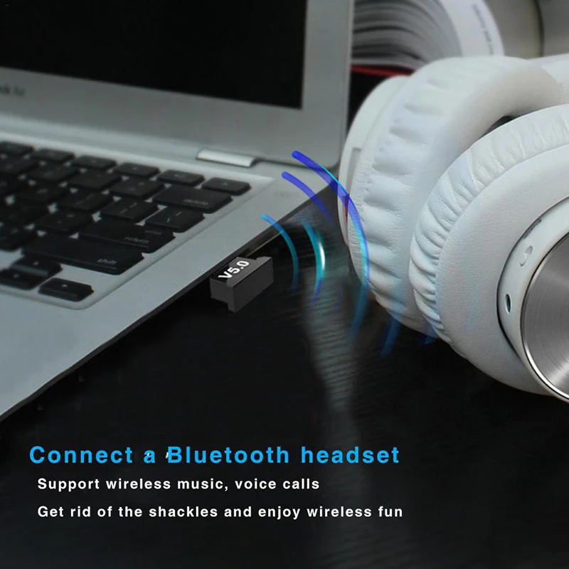 V5.0 Bezprzewodowy USB Bluetooth 4.0 Adapter Bluetooth Dongle Odbiornik Muzyczny Bluetooth Adapter Nadajnik Do PC