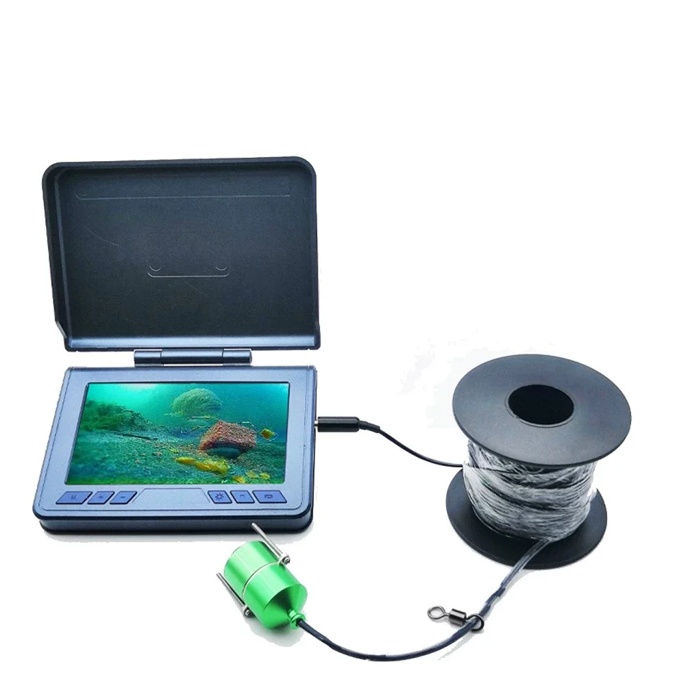 4,3-calowy Ekran LCD Kamera Wędkarska Zestaw Z 30-Metrowym Kablem HD Podwodny Рыбоискатель Pesca Iscas Fish Tackle Tools