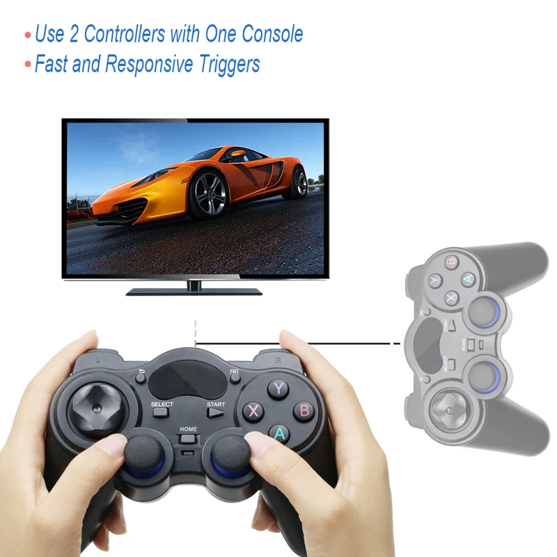 OUTMIX Controller Gamepad Android TV Box with Wireless OTG Converter For PS3/Smart Phone For Tablet PC Smart TV Box