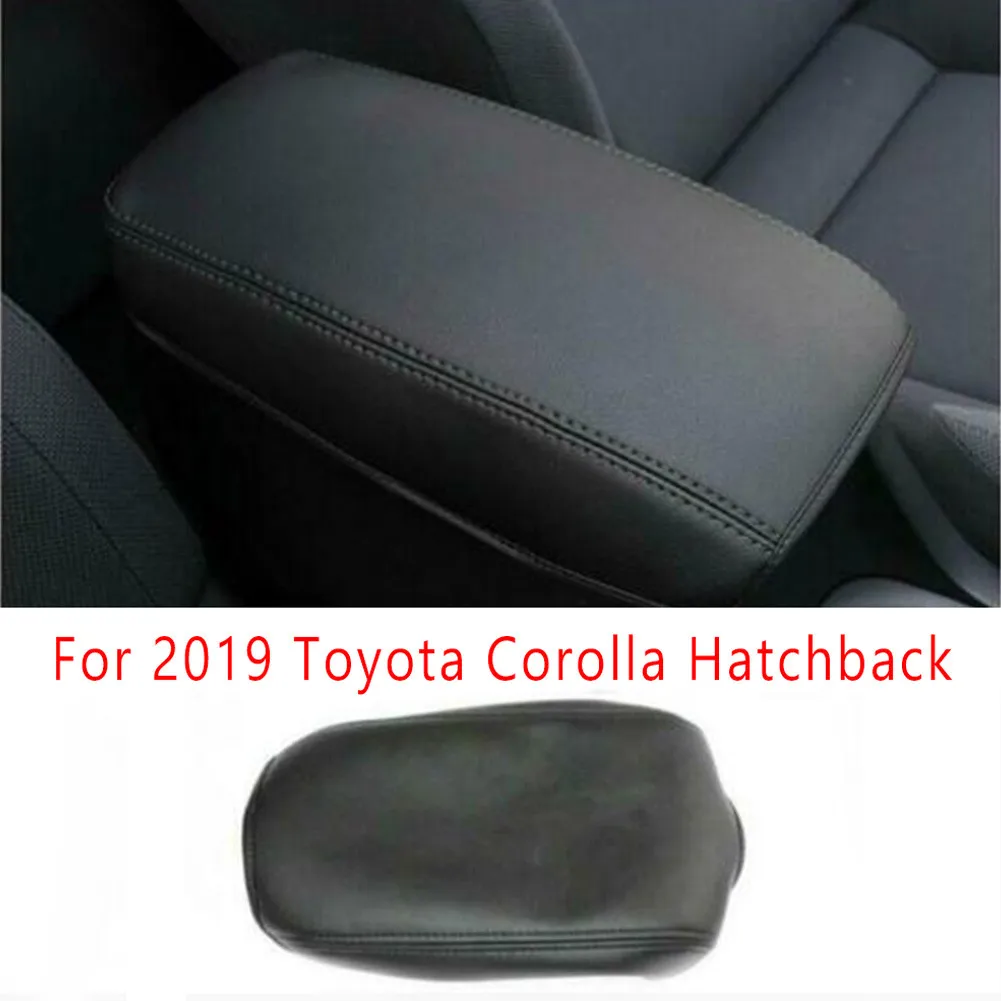 Pudełko do przechowywania Podłokietnika Pad Liner Pokrowiec do poduszki do 2019 Toyota Corolla Hatchback Skrzynia do Podłokietnik Skóra