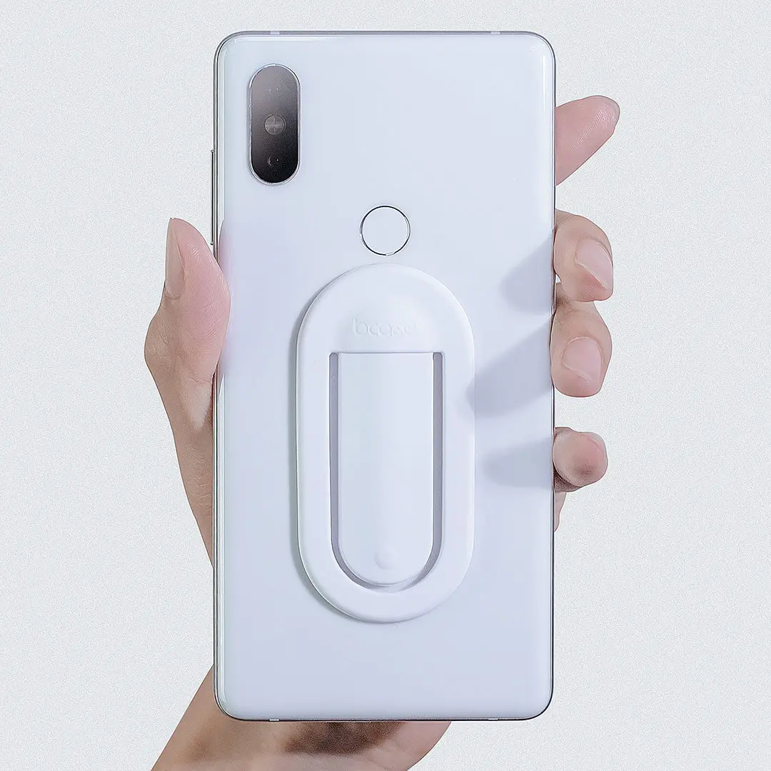 Nowy silikonowy uchwyt telefonu XIaomi Mijia Bcase przyjazny materiał przyciskowy przełącznik stabilne wsparcie lekka i wygodna