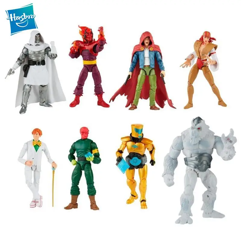 Hasbro Marvel Legends Super Billains Bad Guys Dr. Doom Dormammu Red Skull Aim The Hood Arcade Shf Figurka Model Zabawki Dla Dzieci