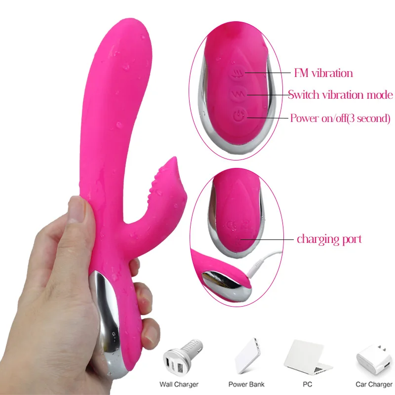10 Speed G Spot Rabbit Wibrator Sex zabawki dla kobiet Dildo Wibratory dla Kobiet Sexo Łechtaczka Seks Produkty Erotyczne Zabawki dla dorosłych