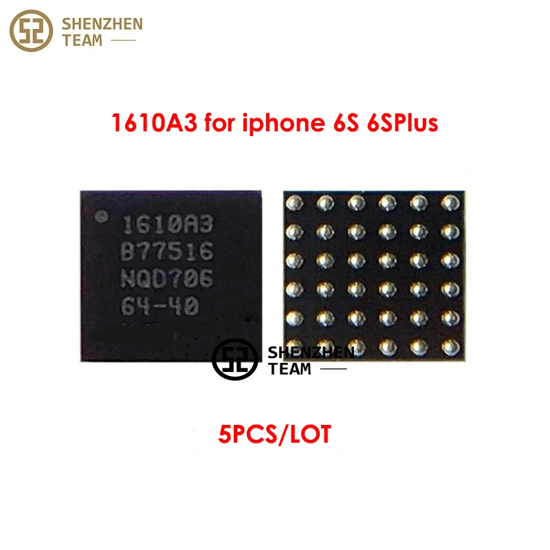 SZteam 5 szt./lot Oryginalny U2 IC 1610A3 36pins U4500 Ładowarka USB Ładowanie tristar Chip dla iPhone 6S 6SPlus SE części Zamienne