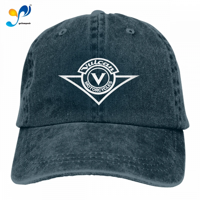 Unisex Spersonalizowana wygodne kapelusz Kawasaki-vulcan-die-cut-decal-sticker-8-5 Fajnych czapek serwisu w kolorze granatowym
