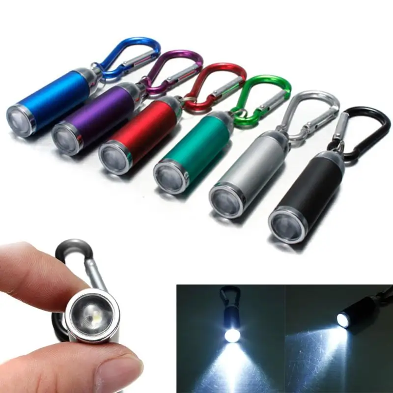 Mini Pocket LED Przenośny Brelok LED Kemping latarka Latarka Odkryty Narzędzia