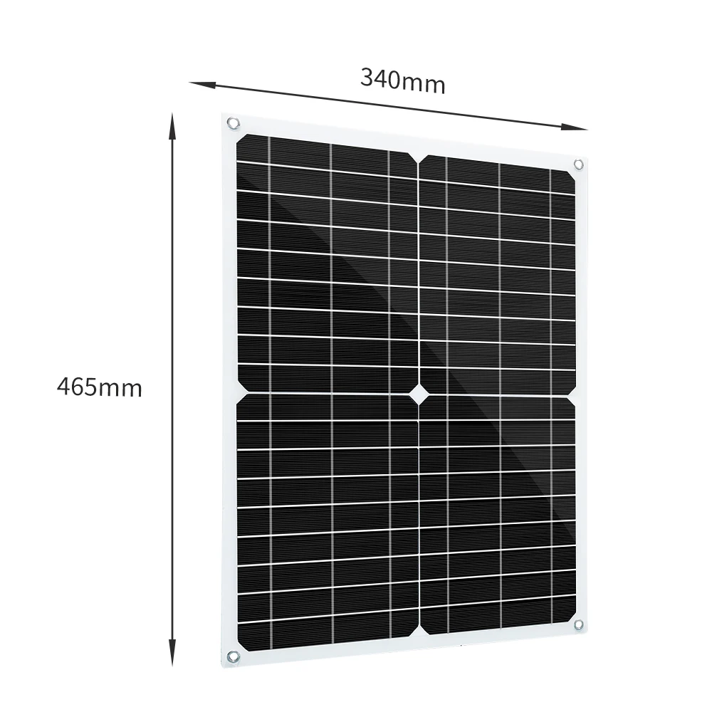 Panel słoneczny 12v 5 W podwójny USB 30 W elastyczna bateria słoneczna ładowarka fotowoltaiczny domowy system do samochodu łódź telefon powerbank