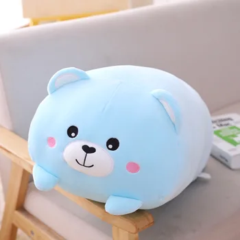 2021Plush Toys 8 Inch Cute Panda/pig/cat Aksamitny Wróble Cylindryczne Ciało Poduszka Super Soft Kreskówka Obejmując Zabawki, Prezenty dla