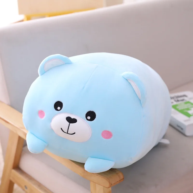 2021Plush Toys 8 Inch Cute Panda/pig/cat Aksamitny Wróble Cylindryczne Ciało Poduszka Super Soft Kreskówka Obejmując Zabawki, Prezenty dla