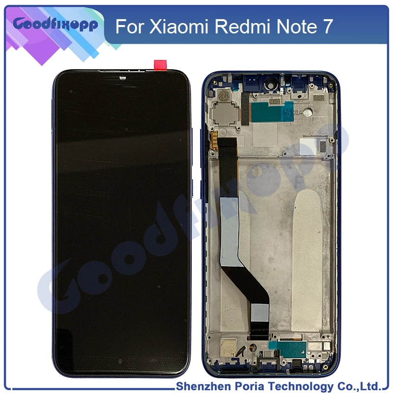 Wysokiej jakości Test Dla Xiaomi Redmi Note7 Note 7 LCD Display Sensor Touch Screen Digitizer Assembly LCD Touch Screen