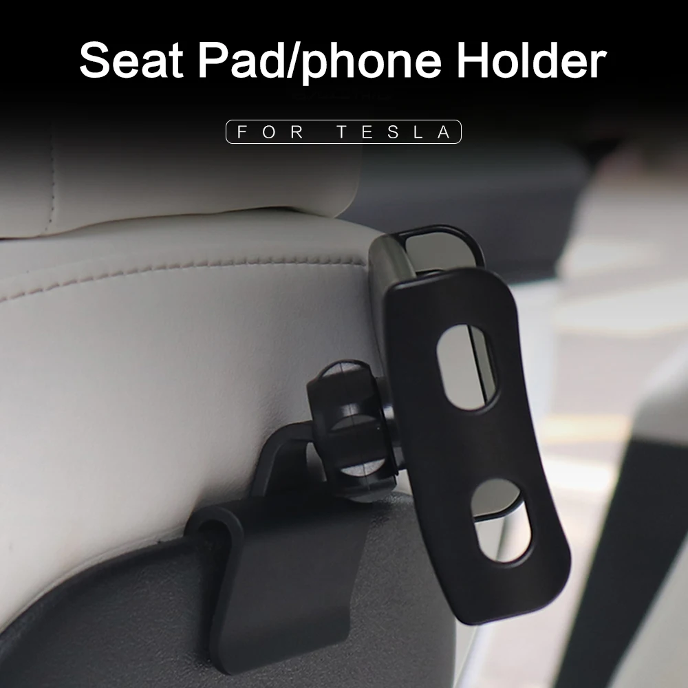 Heenvn New For Tesla Model 3/Y 2021 Car Back Seat IPAD Mobile Phone Holder Mount parts accessories model three Tesla ModelY
