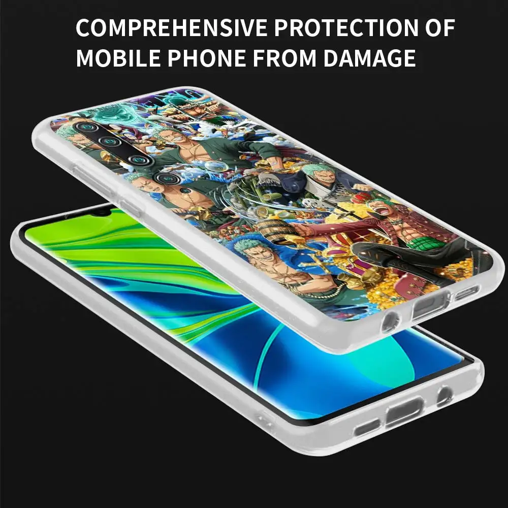 Jednoczęściowy Pokrowiec Silikonowy do telefonu Xiaomi Mi 11 9T 10T Pro Note 10 9 Lite 5G CC9E Poco M3 CC9 Shell Fundas Cover Coque