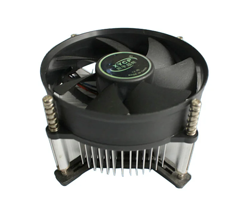 Uniwersalny Komputer Chłodzenie procesora Radiator Led Radiator AMD Intel Silent 3Pin PC CPU Cooling Cooler Heatsink Wentylator